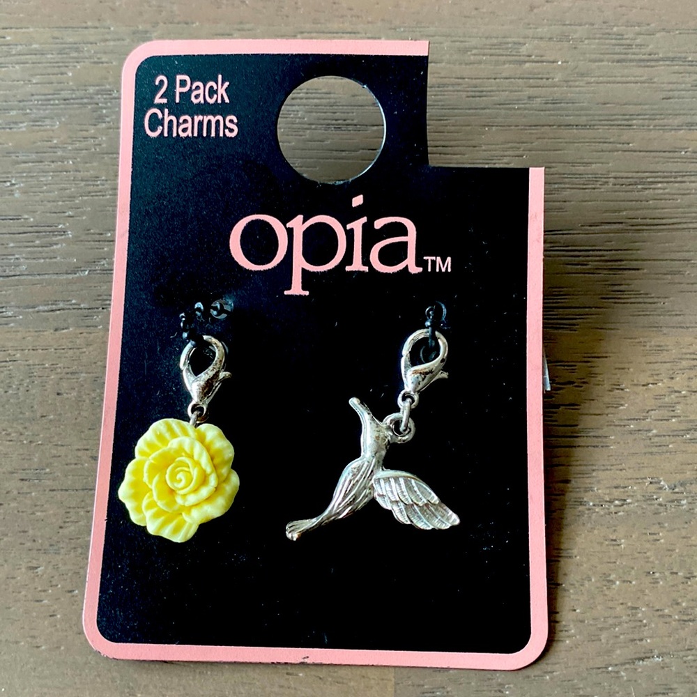 NWT two bracelet charms